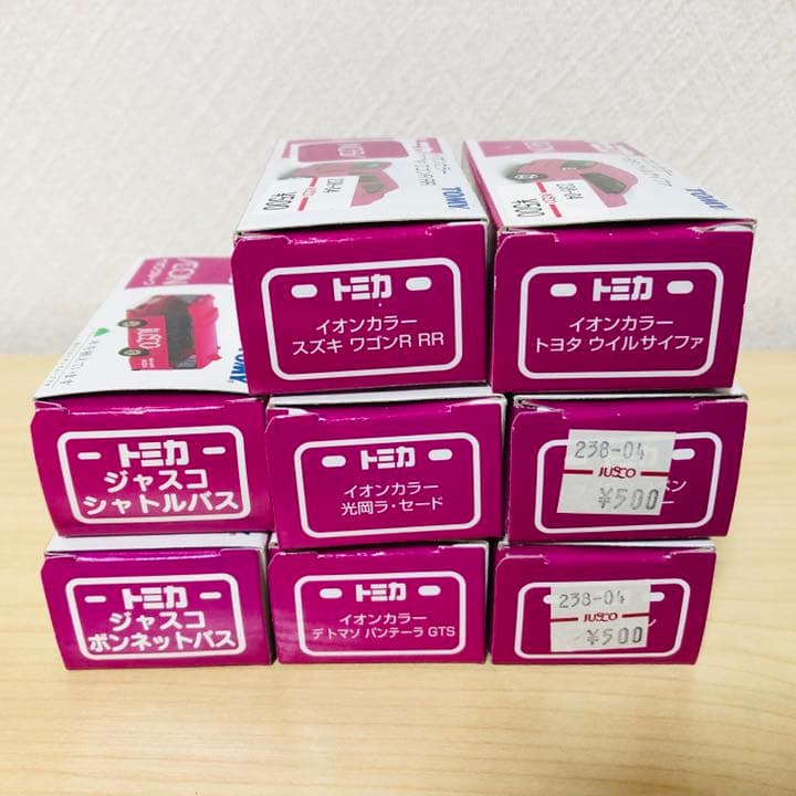 トミカ イオン限定 7種8台