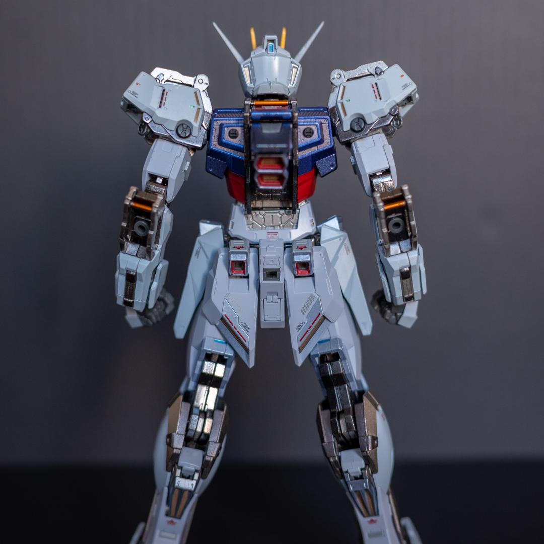 【L BUILD】ストライクガンダム&エールストライカー メタルビルド