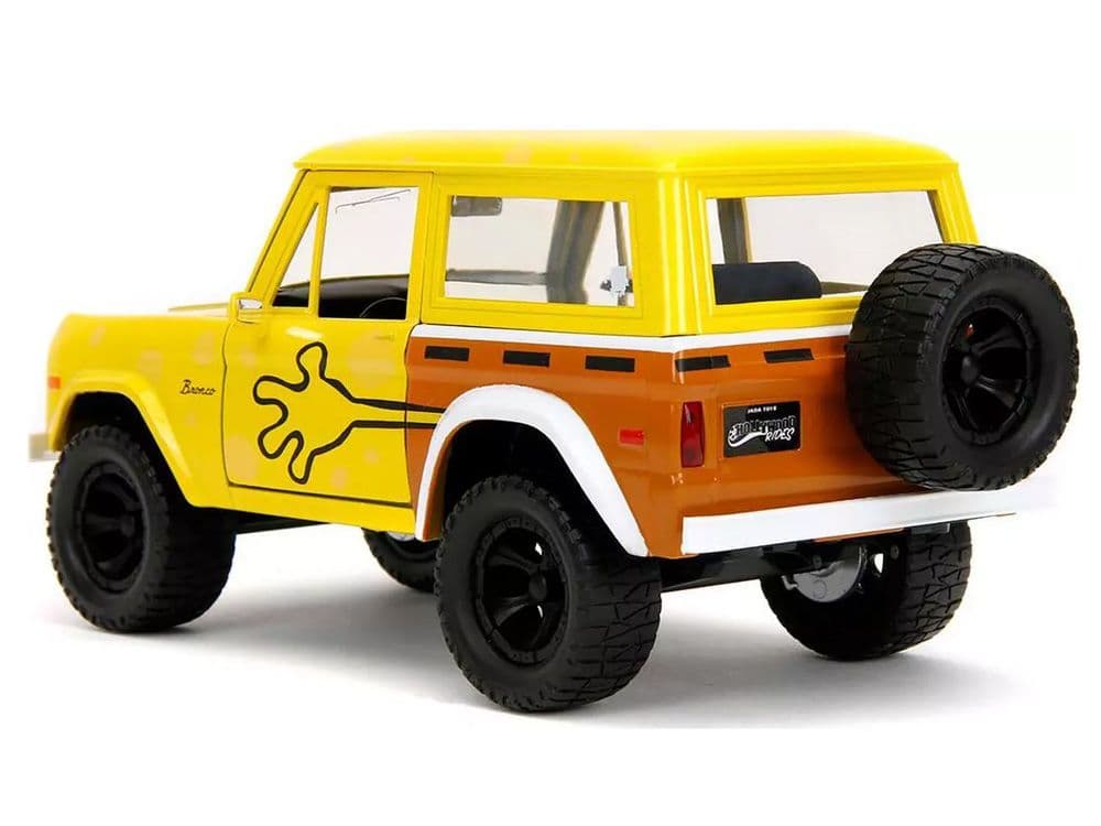 JADA 1973 フォード・ブロンコ & スポンジボブ・フィギア