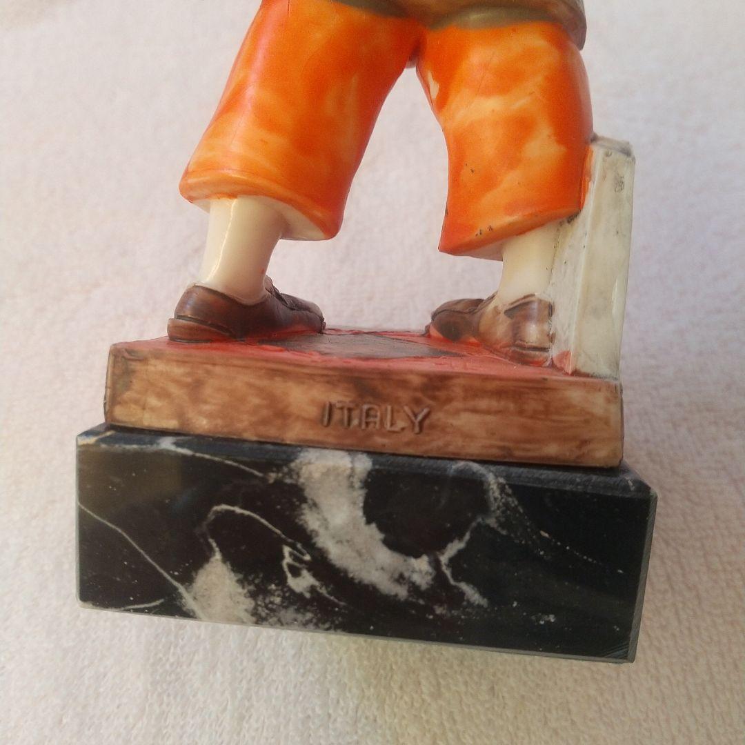 置物 楽隊　3体 　イタリア製　アンティーク