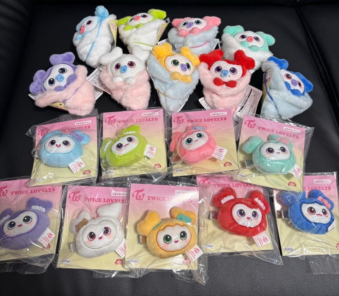 TWICE LOVELYS GiGO限定　おくるみマスコット ヘアピン