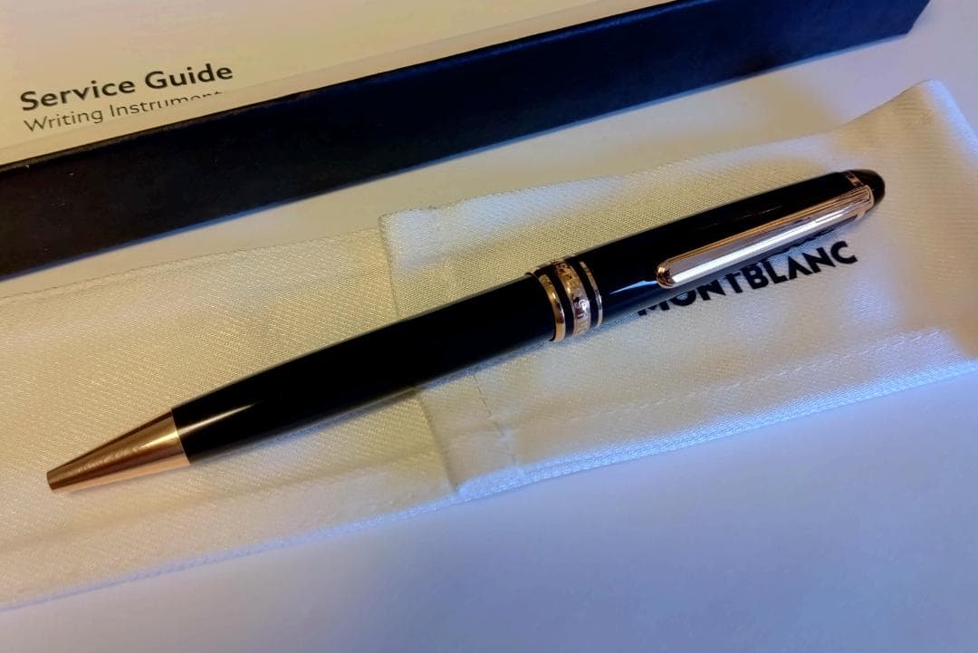 モンブラン ボールペン マイスターシュテュック レッドゴールド クラシック