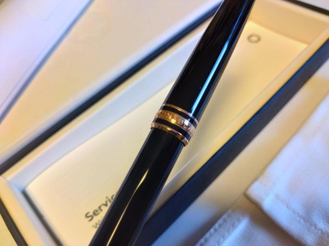 モンブラン ボールペン マイスターシュテュック レッドゴールド クラシック