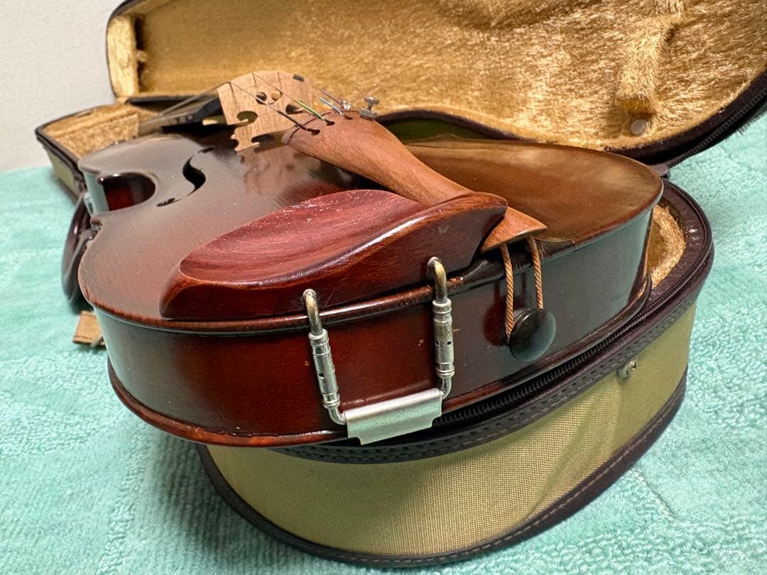 希少 鈴木政吉 No. W5 オールド バイオリン 虎杢 4/4