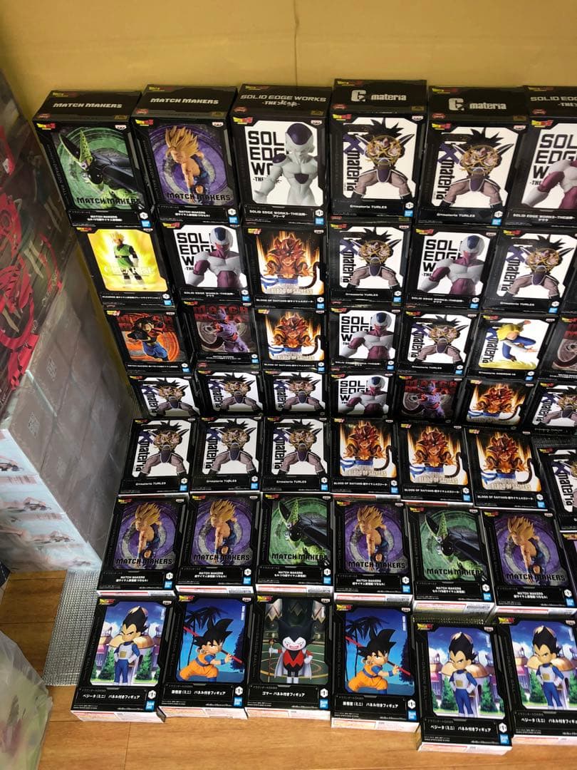 ドラゴンボール　フィギュア　ブロリー　ゴジータ　クウラ　フリーザ　ターレス63個