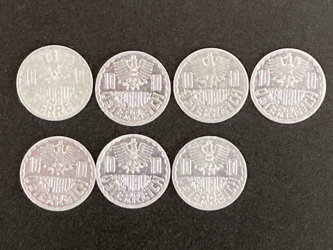 オーストリア 旧紙幣 ＆ 旧硬貨