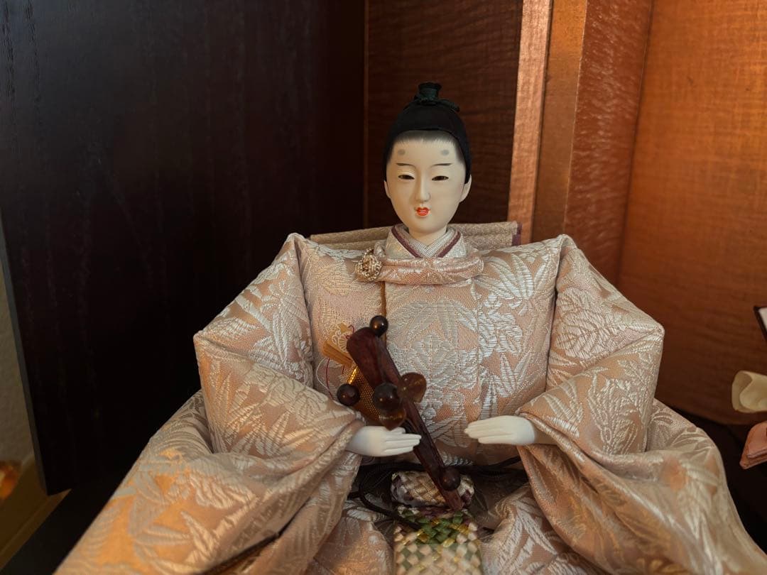 お雛様 オルゴール 節句用飾り布 ちゃんちゃんこ セット