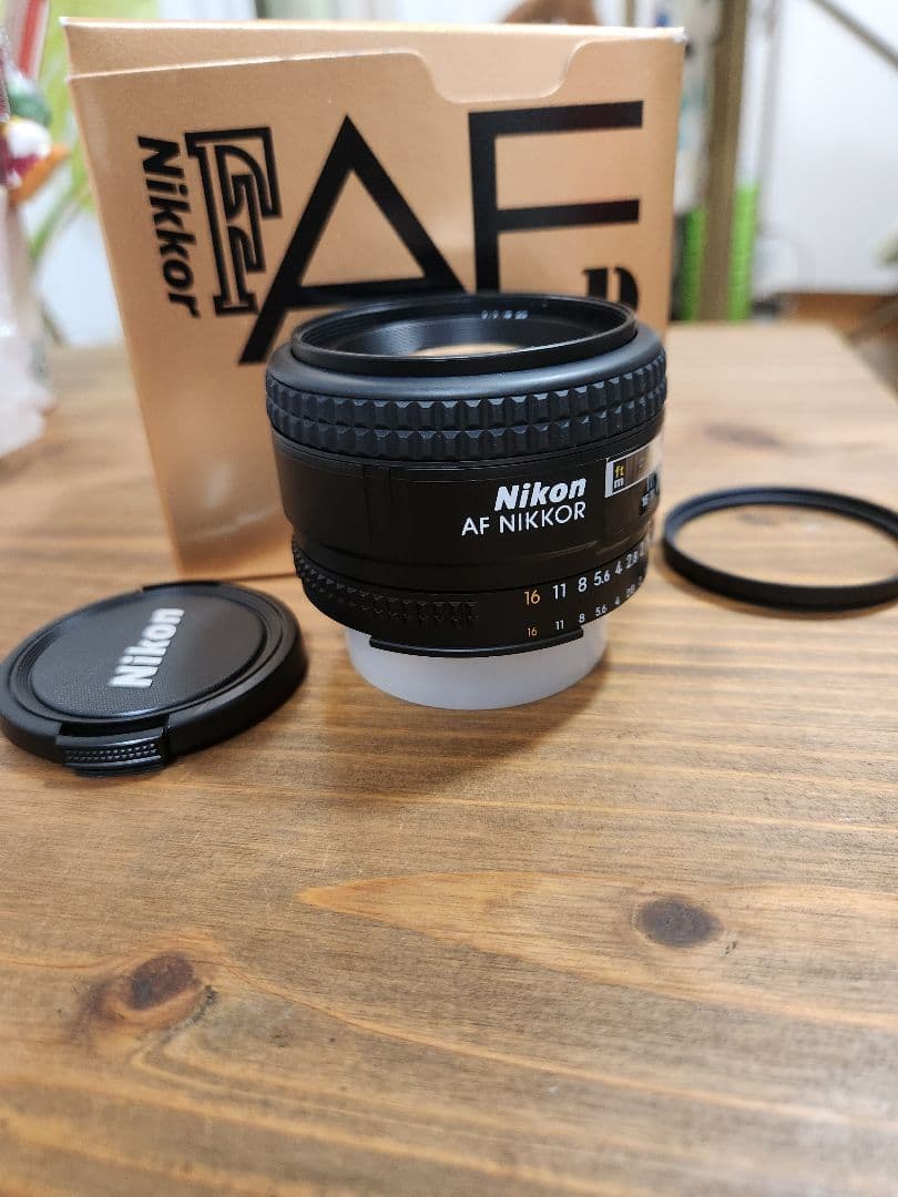 箱付き美品 Nikon ニコン AF NIKKOR 50mm f/1.4 D