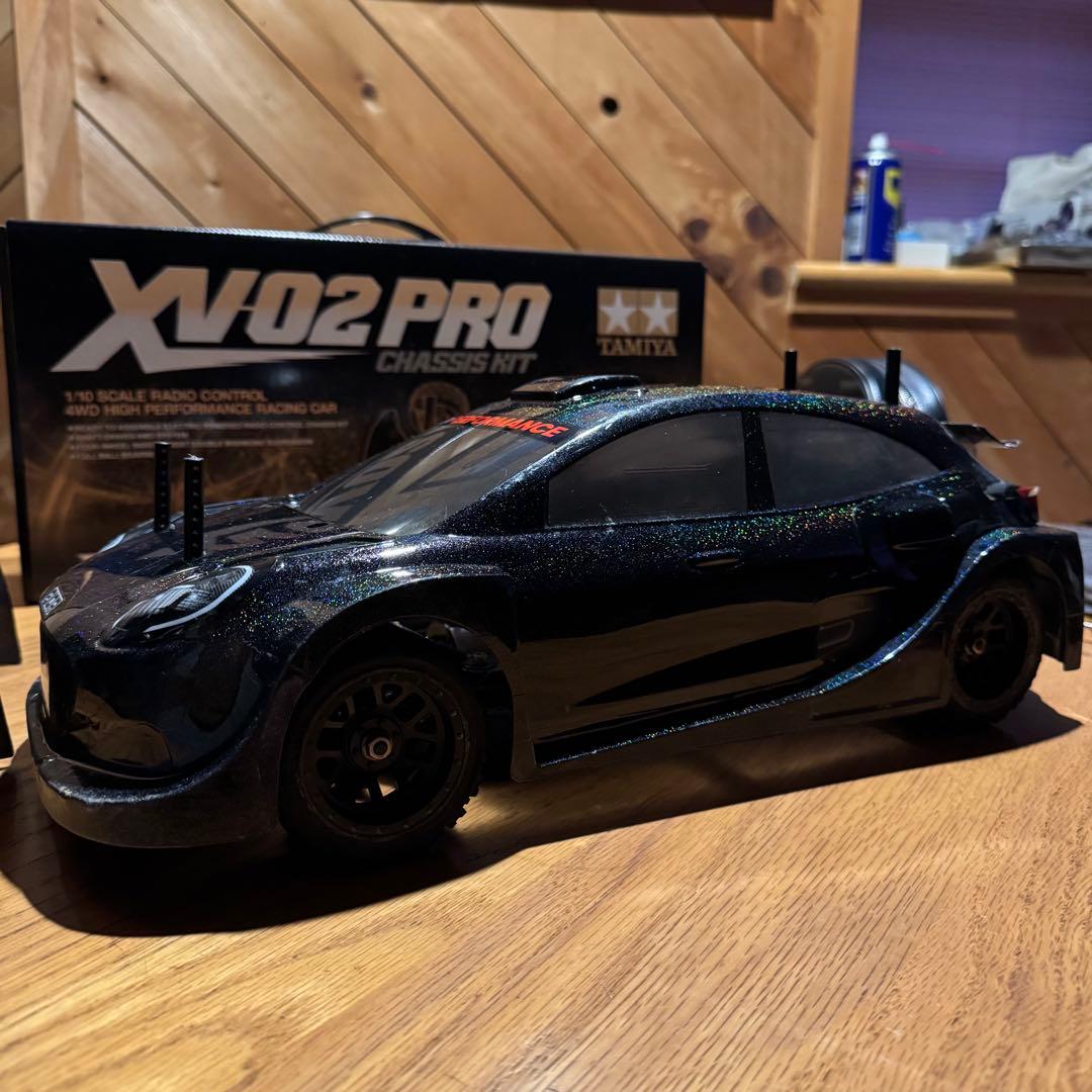 送料無料 TAMIYA xv02pro xv01 tt02 4wd タミヤ