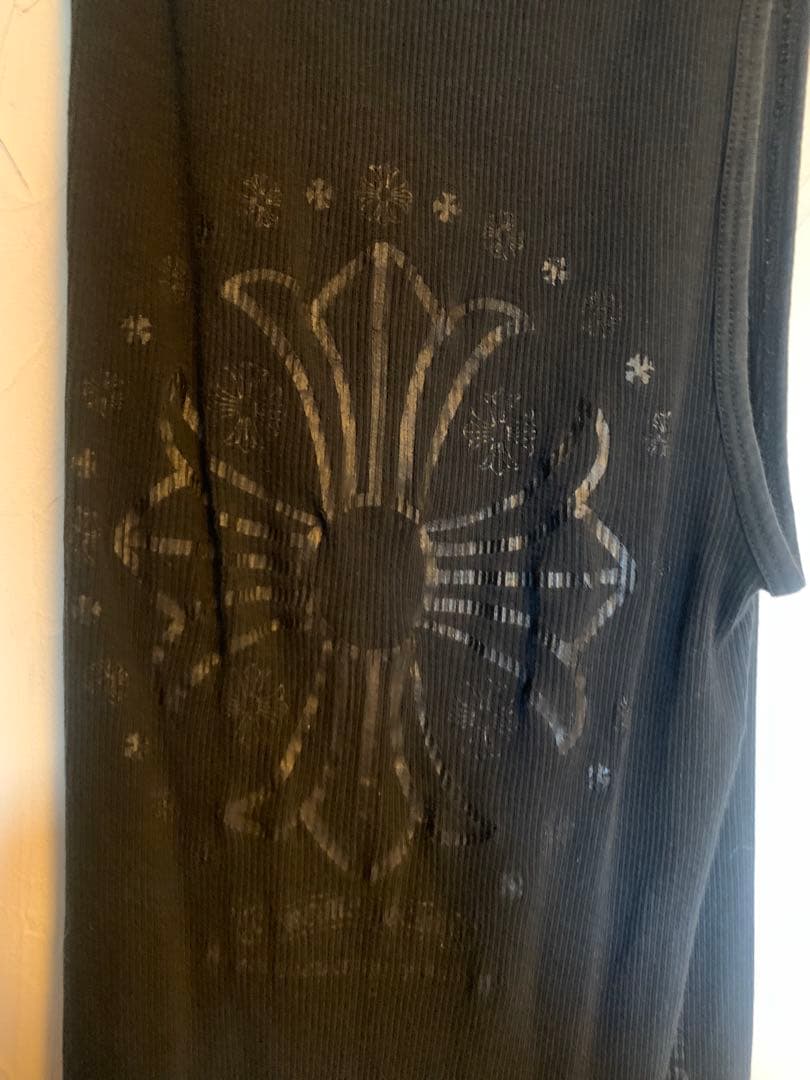 クロムハーツ　タンクトップ　黒