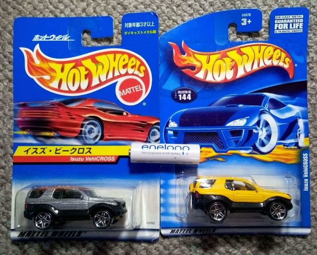 いすゞビークロス 2種HotWheels珍品未開封