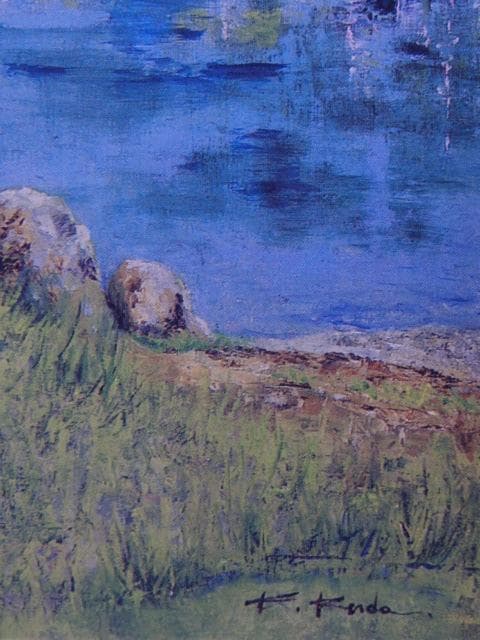 工藤恭子、【追想】、希少な額装用画集より、美品、新品額装付、インテリア