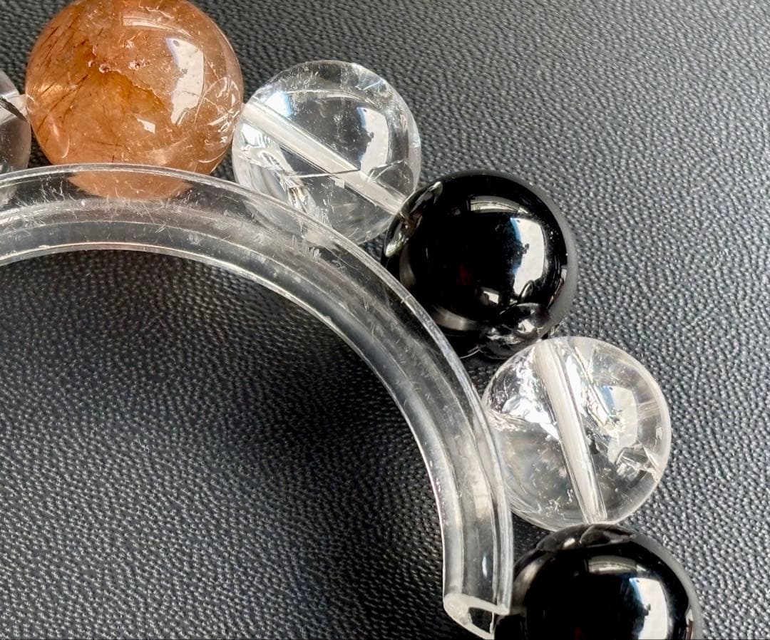 ちょこみんと　究極品質　オリジナルデザインの神大珠ブレス〜天照守護神14〜