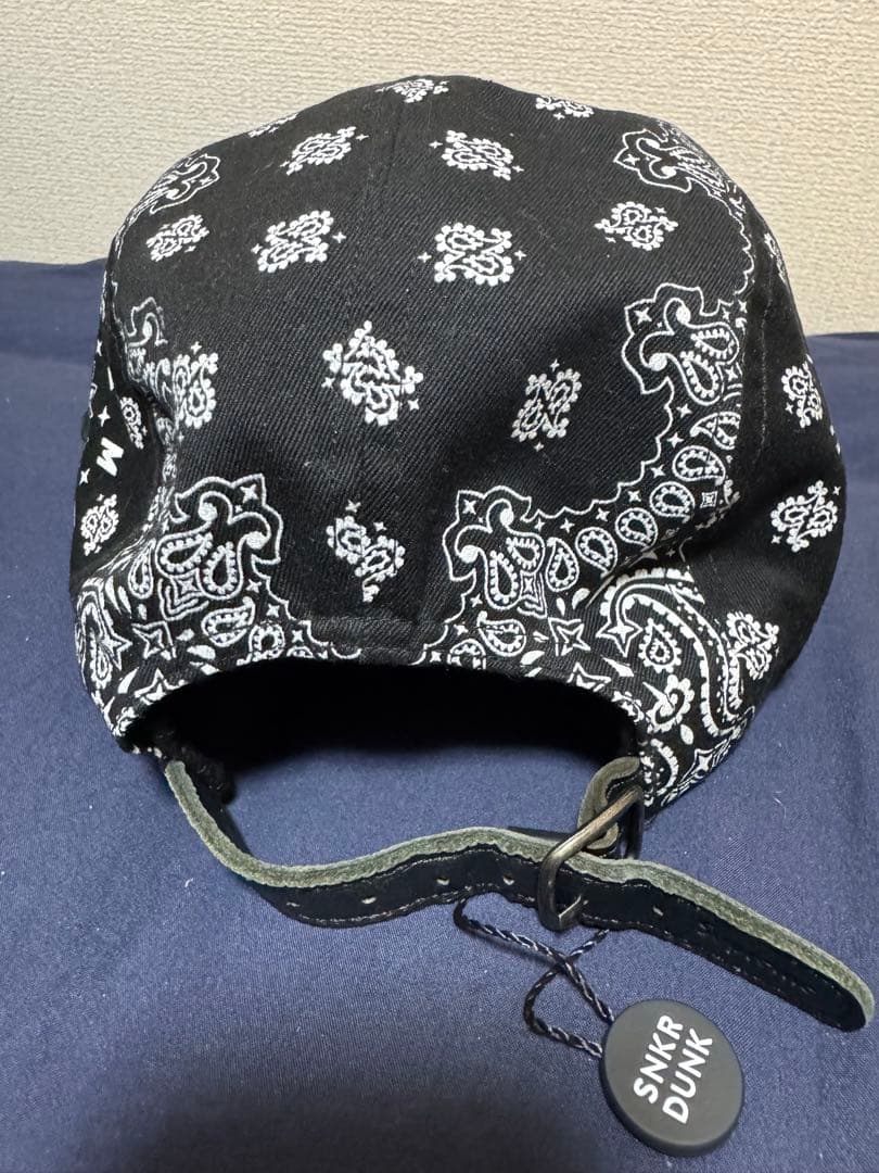 帽子 Supreme Bandana Camp Cap \"Black\"