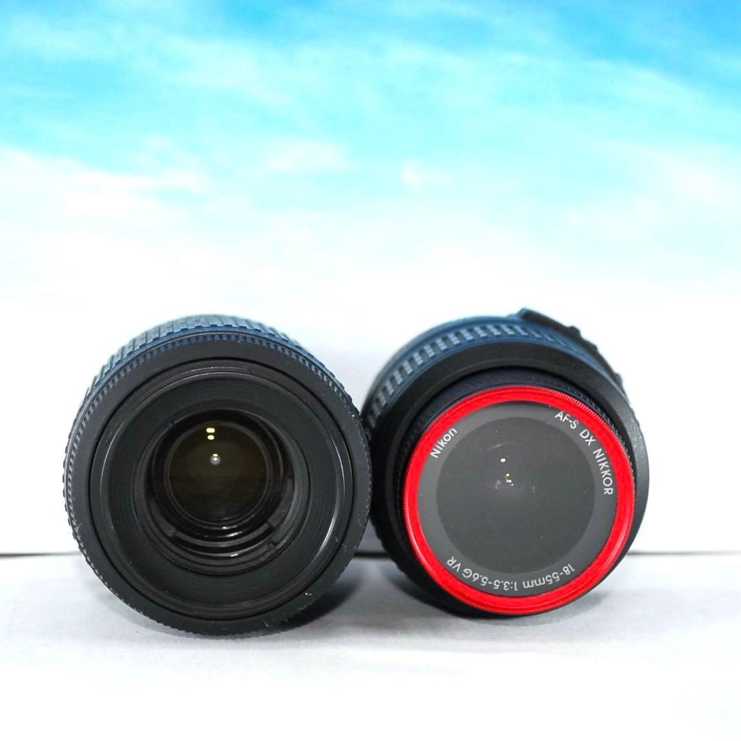 ❤️Nikon レンズ2本セット❤️18-55mm ＋ 55-200mm✨動作良好✨
