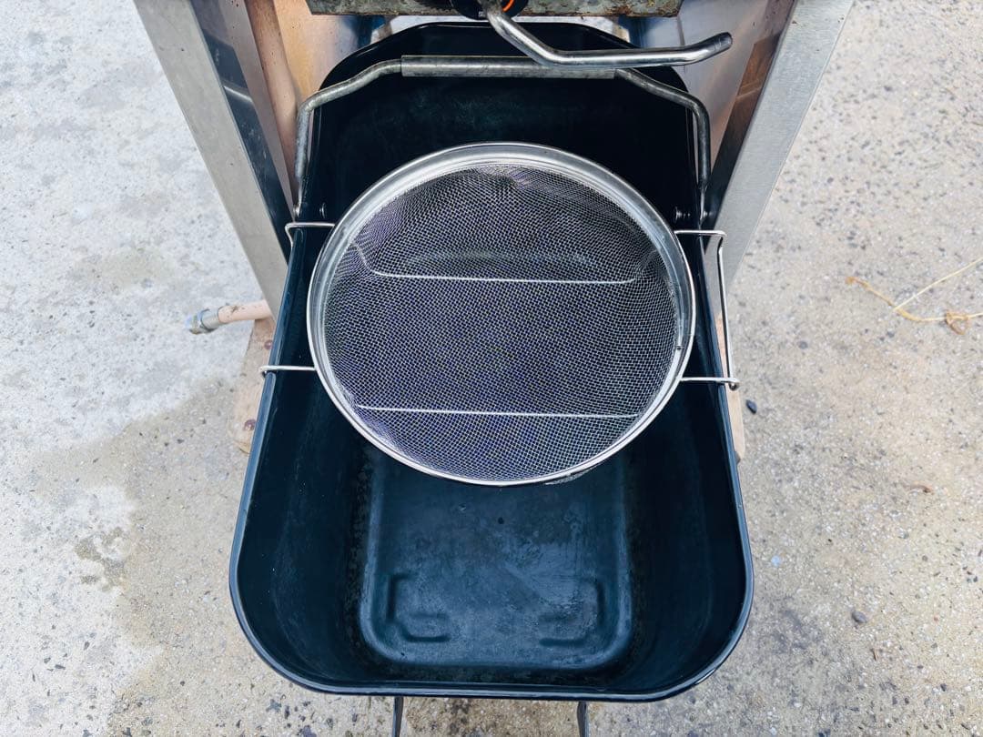 M13★マルゼン★LPガス ガスフライヤー 油13L 業務用 中古品 厨房 店舗