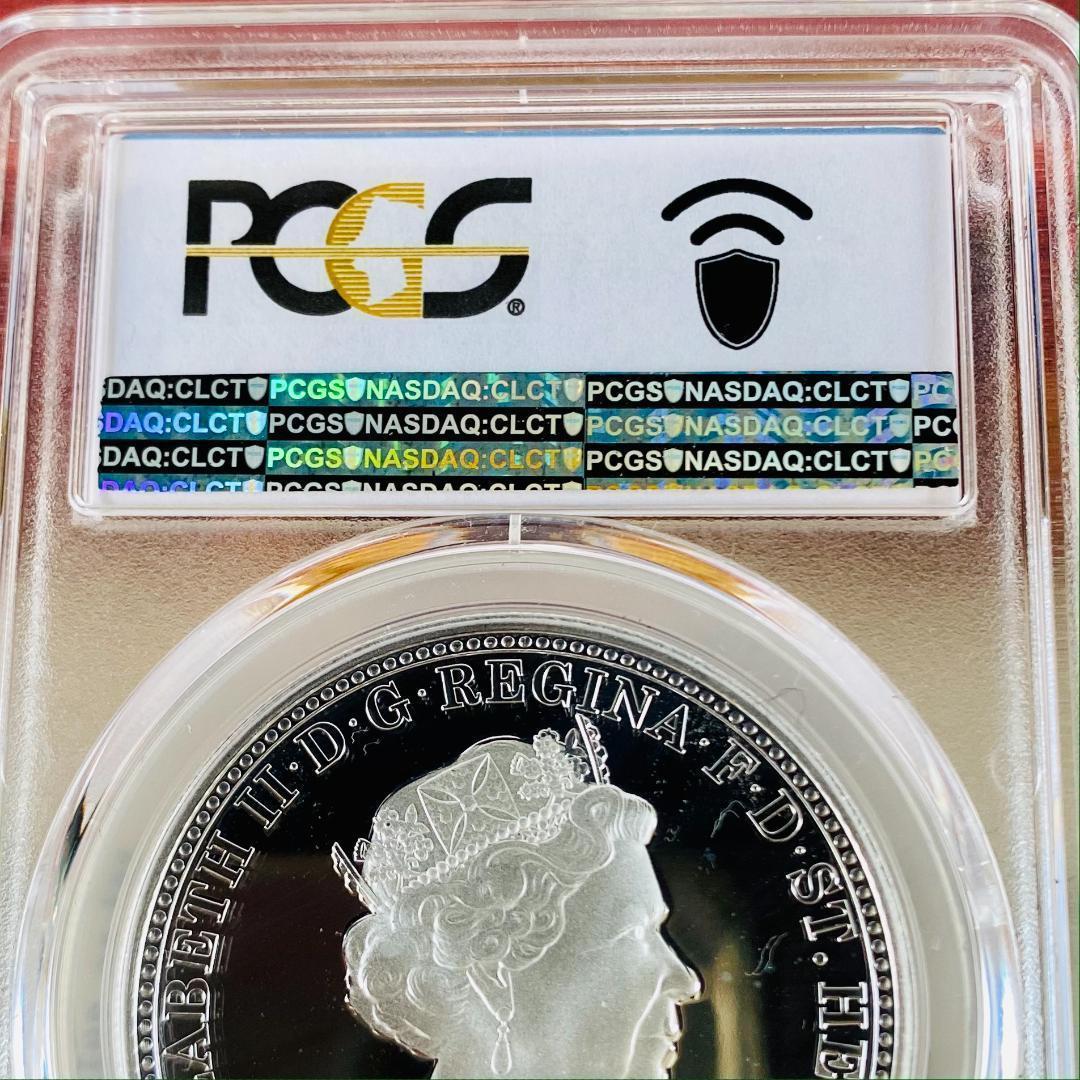 ★PCGS★2021 スリーグレイセス PF69 DCAM St. ヘレナ