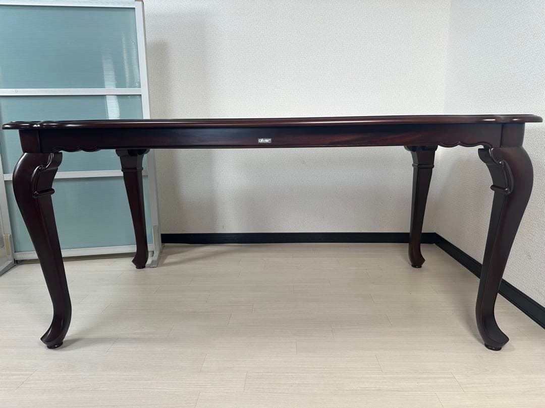 未使用品 オリバー ダイニングテーブル マホガニー材 ※i1※