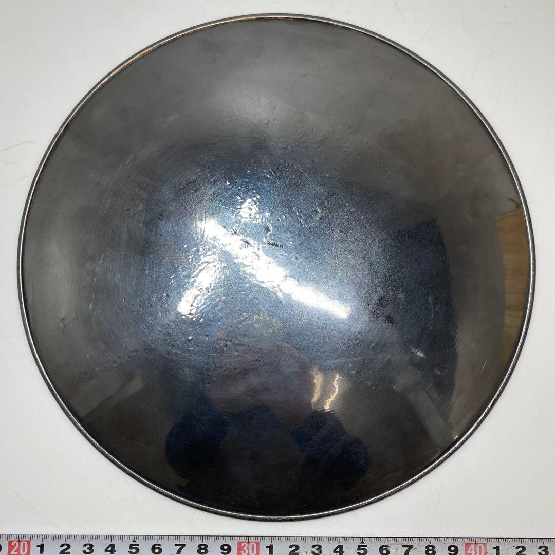 純銀　和光　皿　木箱、皿立付　312g 直径24.3㎝ 東Y7-0117☆2F