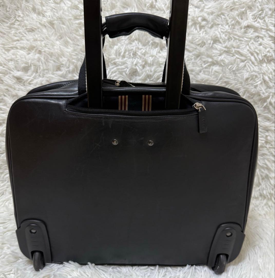Bally レザーキャリーバック　トラベルバック　本革