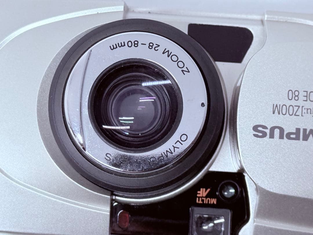 OLYMPUS μ ZOOM WIDE 80 動作確認済 フィルムカメラ
