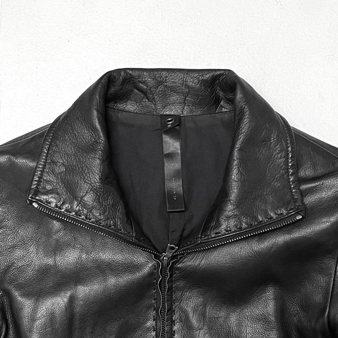 wjk カルぺディエムレザー ライダースジャケット(S)