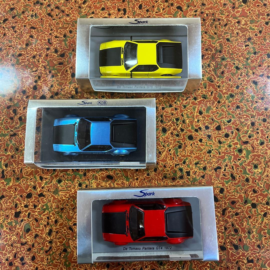 スパーク　3点　1/43