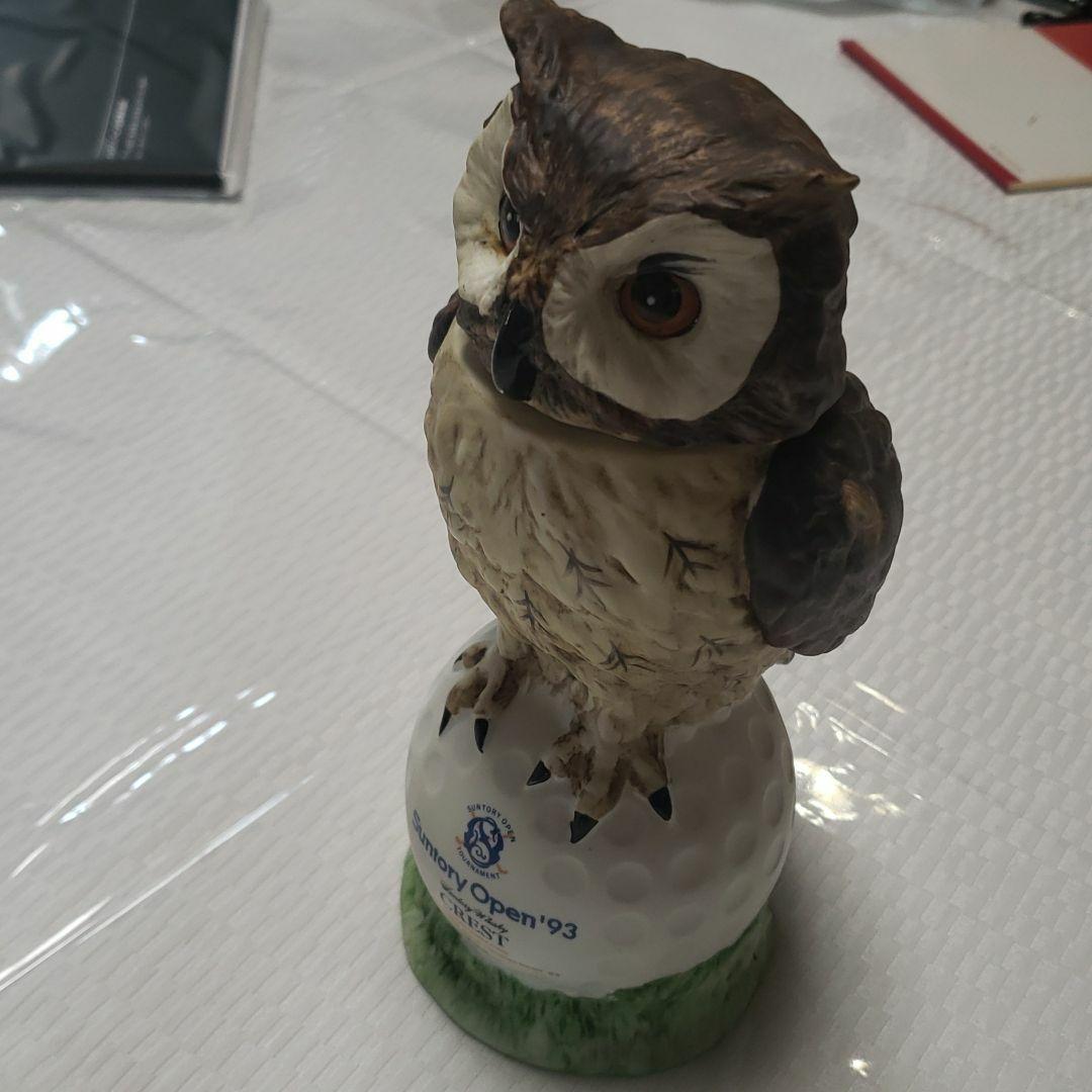 《最終価格》ウイスキー12年 サントリー オープン'93記念ボトル フクロウ