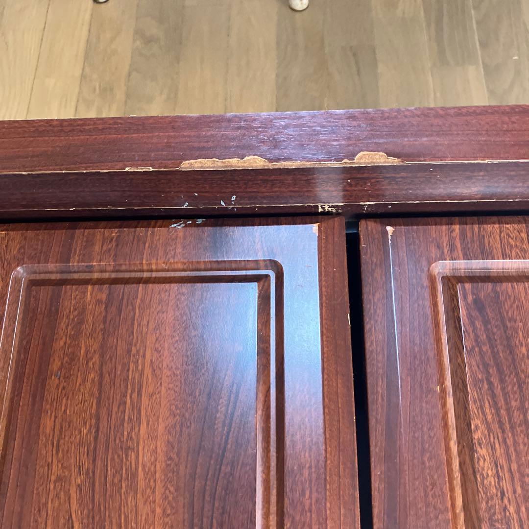 テレビ台　ナショナル　パナカラー　昭和レトロ