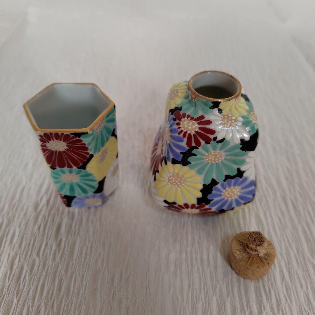 もんじろう　振出と茶巾筒　平安春峰製