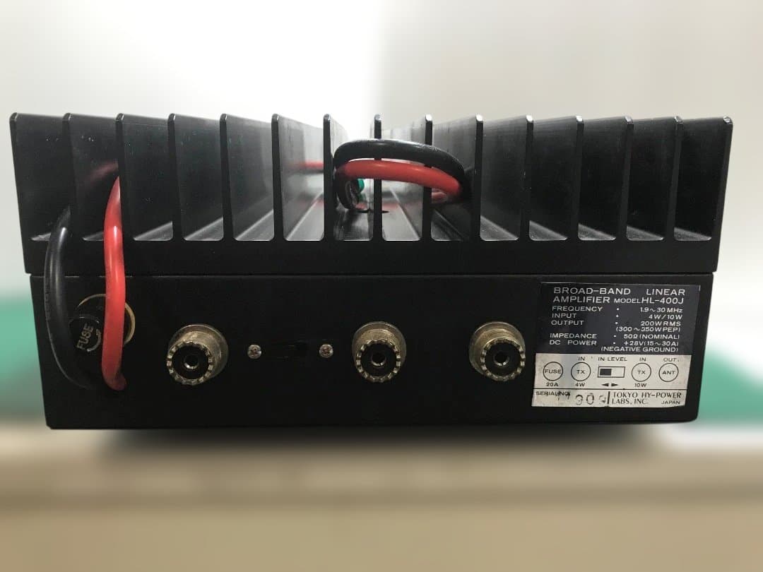 TOKYO HY-POWER HL-400J HF 400Wリニアアンプ