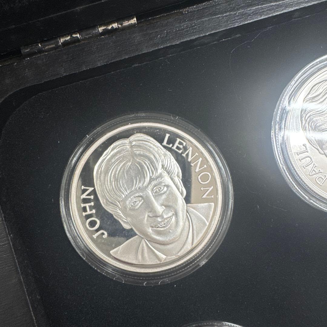 【限定品】THE BEATLES リミテッドエディション 記念硬貨セット