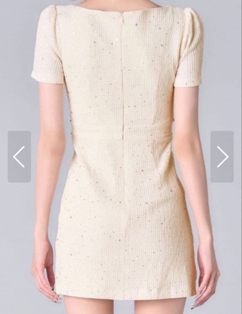 jewels ホワイト ミニドレス