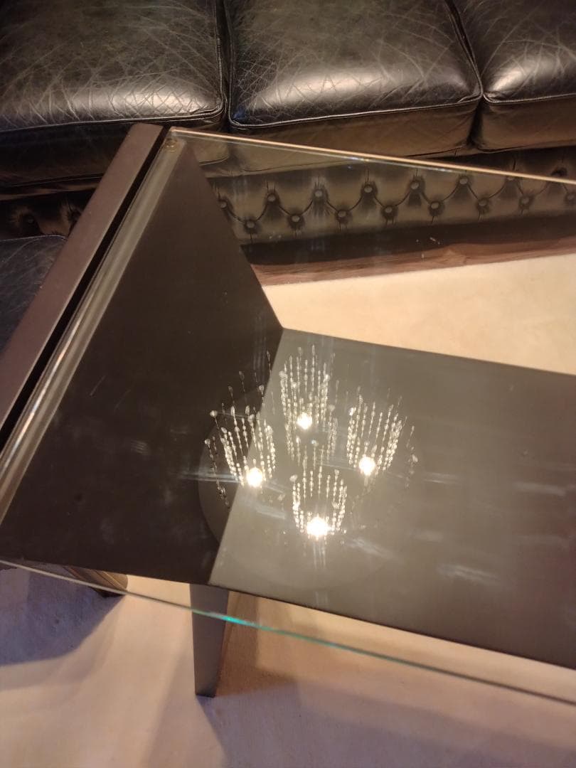 コンソールテーブル アルテジャパン 大塚家具　ガラステーブル　ディスプレイ　花台