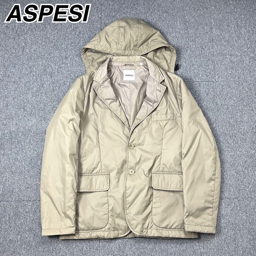 ASPESI パファージャケット パーカー 中綿 テーラードジャケット アスペジ
