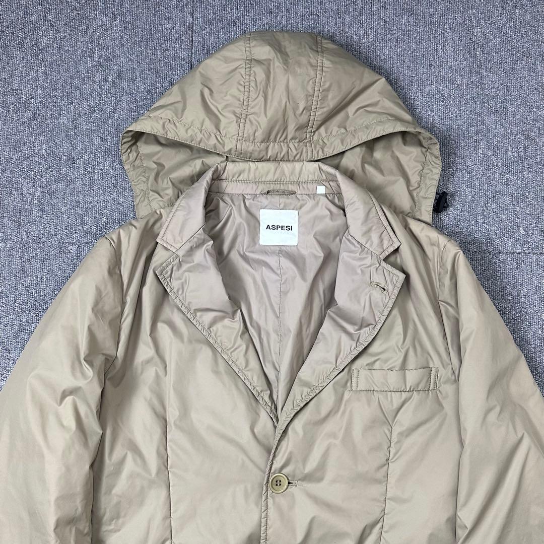 ASPESI パファージャケット パーカー 中綿 テーラードジャケット アスペジ