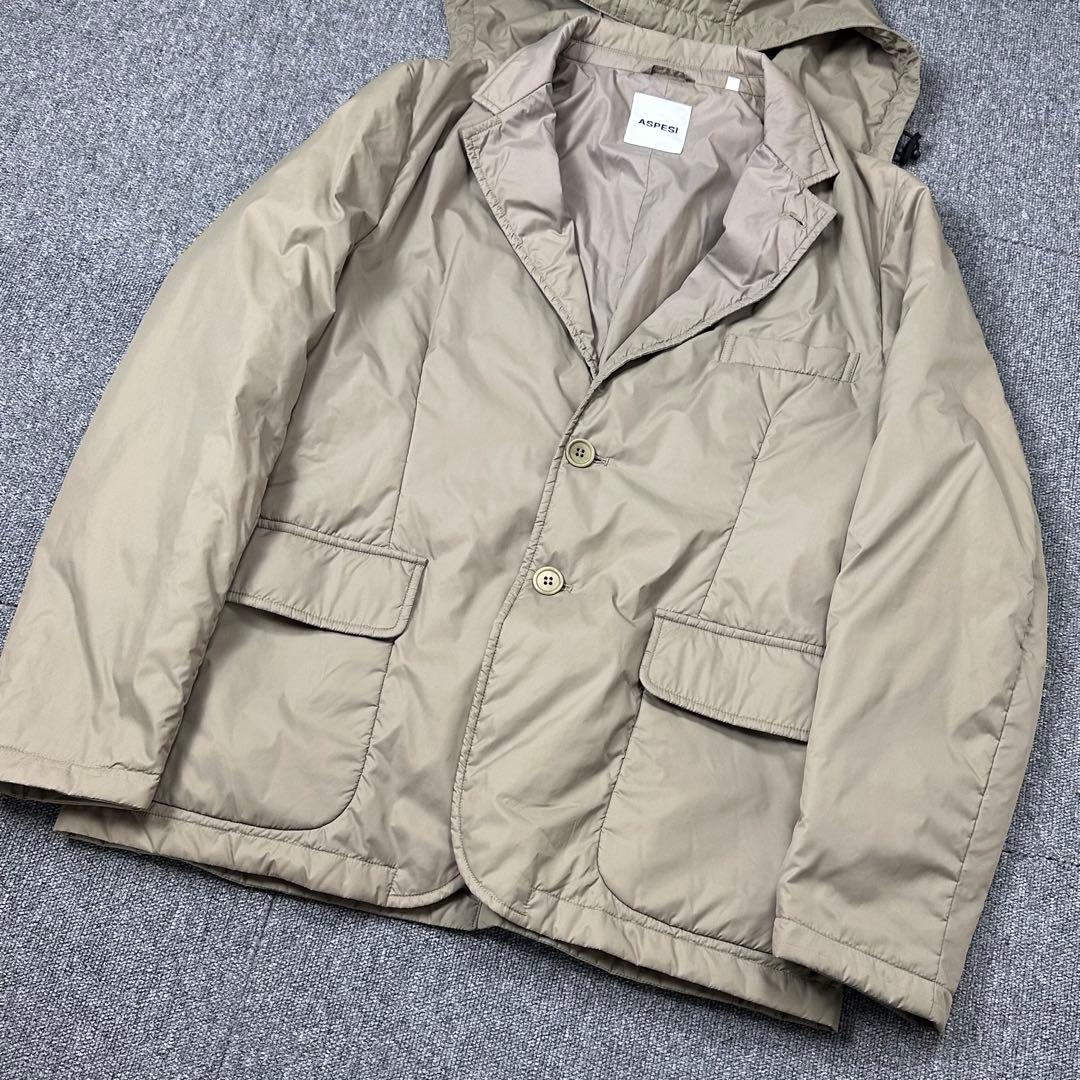 ASPESI パファージャケット パーカー 中綿 テーラードジャケット アスペジ