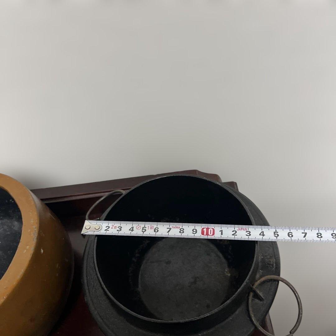 南部鉄釜飯　茶道具 風炉釜セット