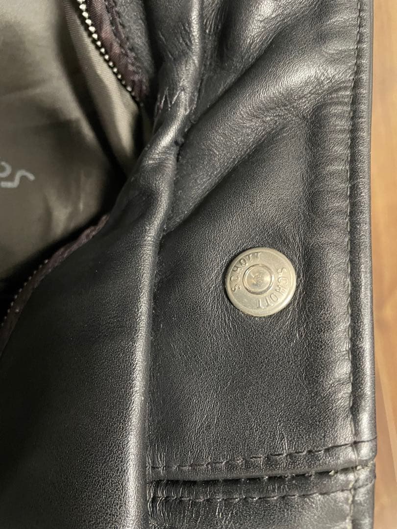 schott シングルライダース サイズ40 美品