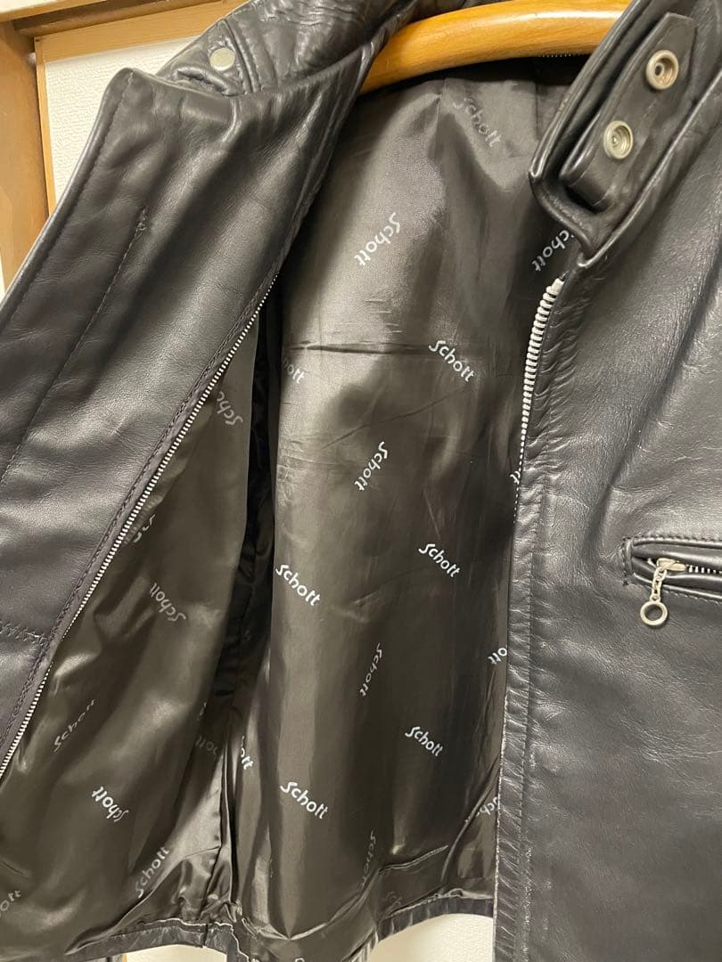 schott シングルライダース サイズ40 美品