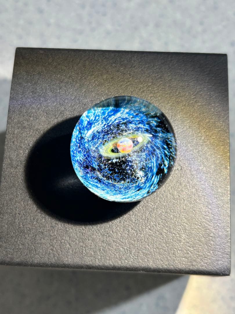 +α 宇宙ガラス　オーブ　ホワイトオパール　戸水賢志　プラスアルファ