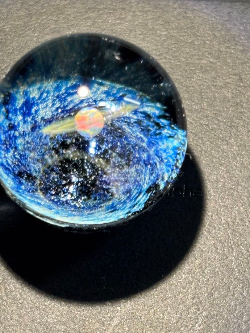 +α 宇宙ガラス　オーブ　ホワイトオパール　戸水賢志　プラスアルファ