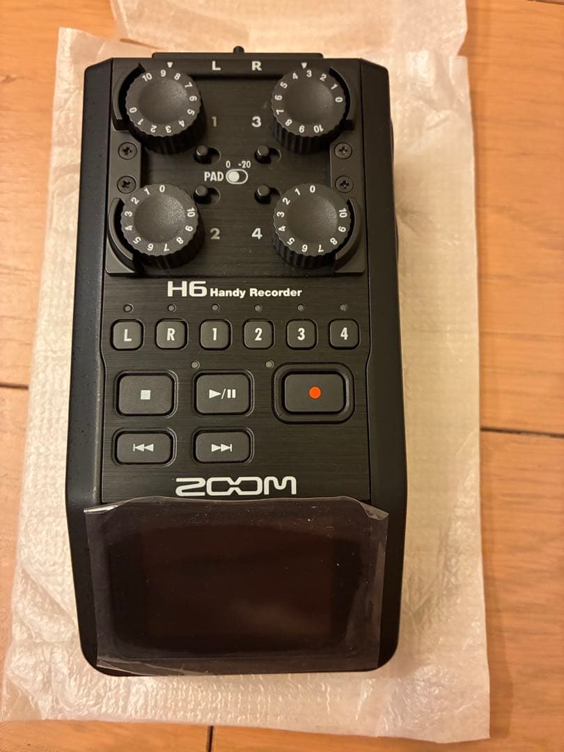 ZOOM H6 BLACK ハンディレコーダー