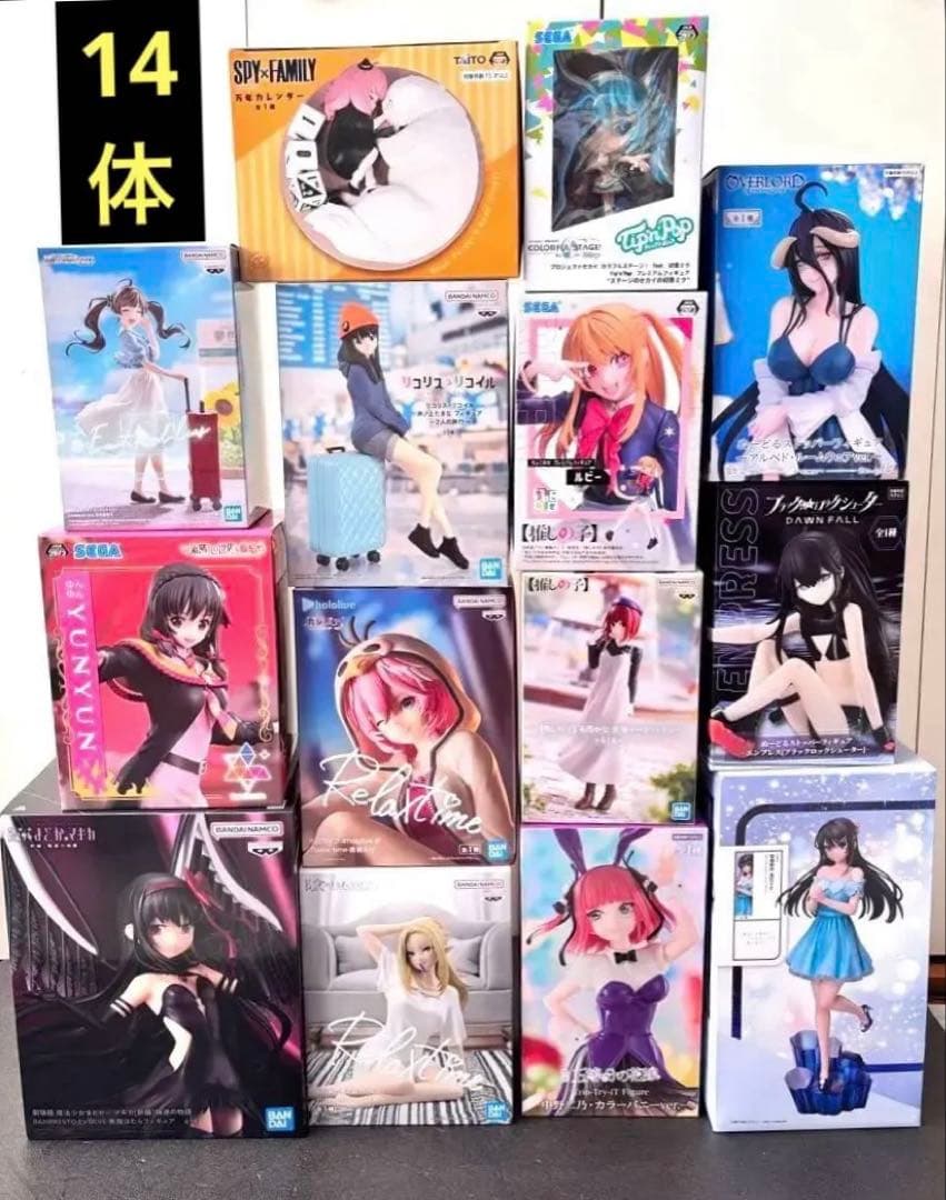 美少女プライズフィギュアまとめ売り