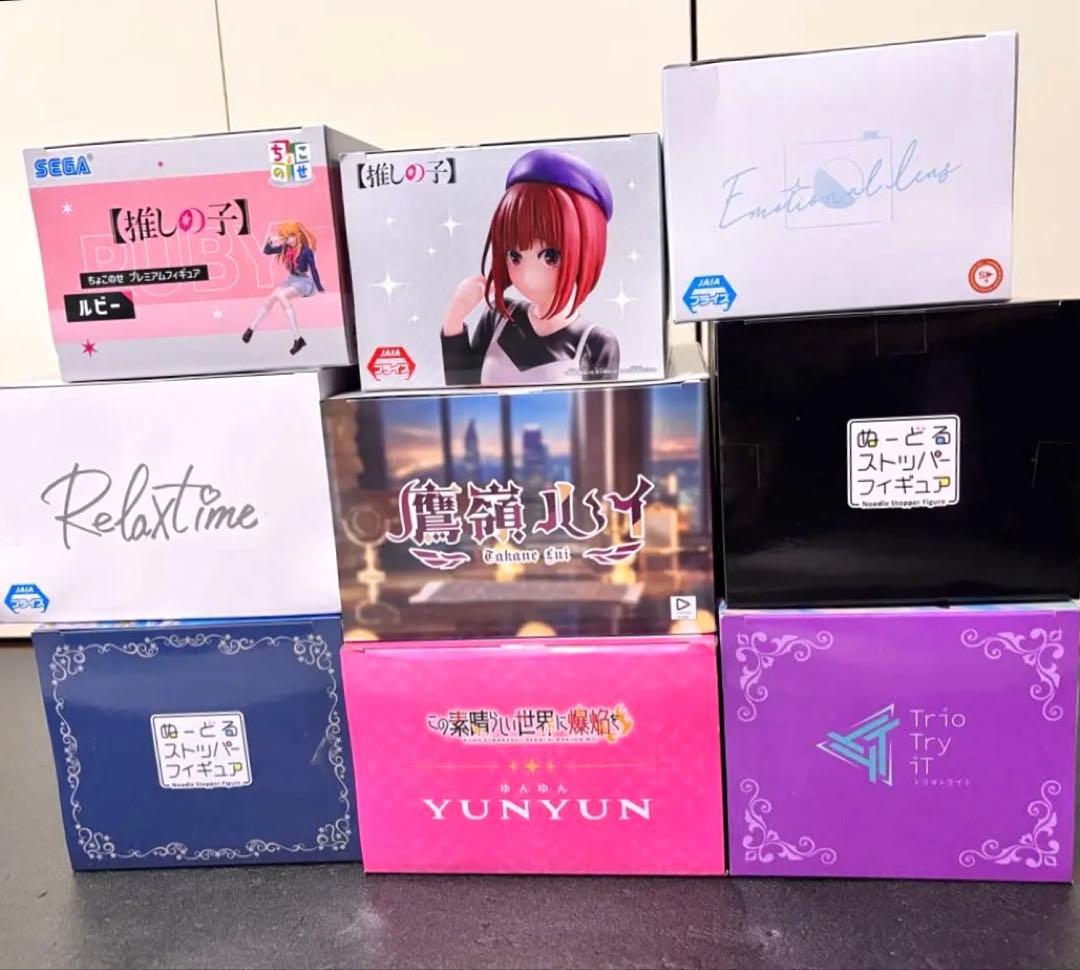 美少女プライズフィギュアまとめ売り