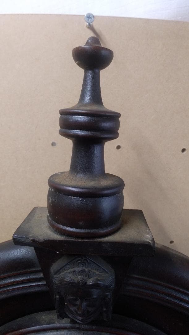 古い柱時計   ⑫