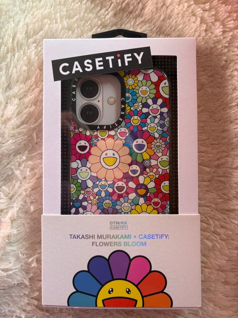 iPhoneアクセサリー CASETiFY TAKASHI MURAKAMI FLOWERS BLOOM