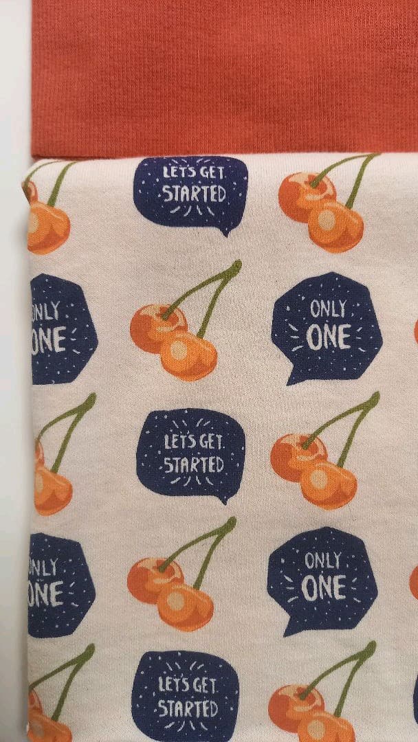 オレンジチェリーの犬の服