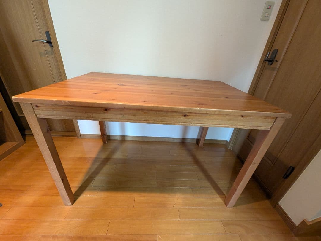 《送料込》IKEA ヨックモック 木製 テーブル ダイニング 机 食卓