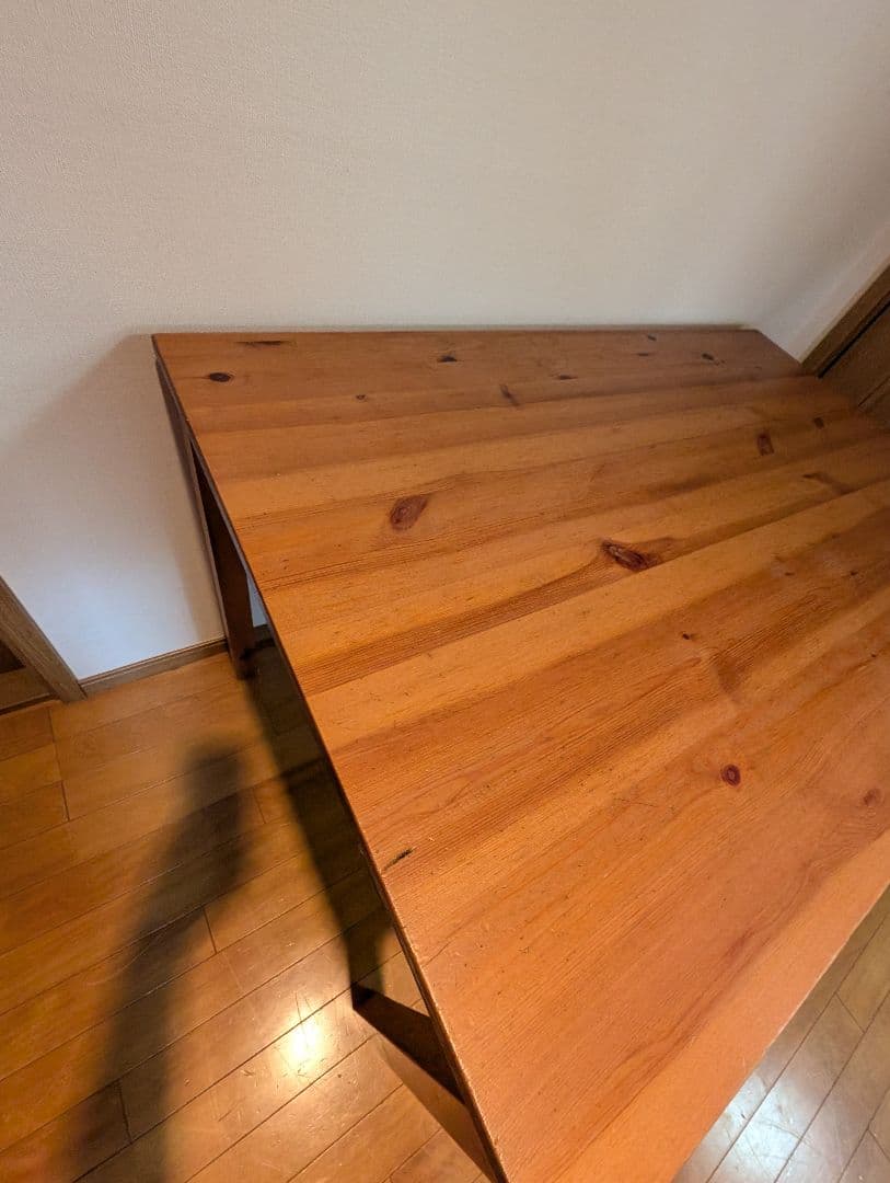 《送料込》IKEA ヨックモック 木製 テーブル ダイニング 机 食卓